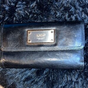 DKNY Black Leather Wallet